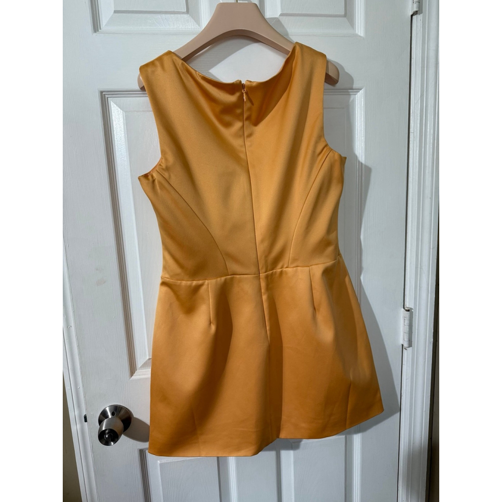 House of CB Mustard Yellow Mini Dress - Picture 7 of 9